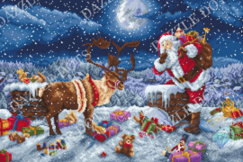 LT19 Silent Night Gift - Diamond Painting - Letistitch