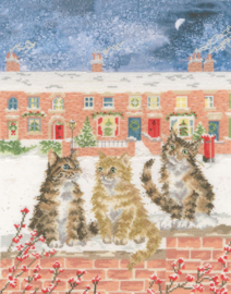 Borduurpakket Hannah Dale - Snow Is Glistening - Bothy Threads