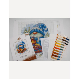 A1045 - Borduurpakket Snowy Gnome - Aine