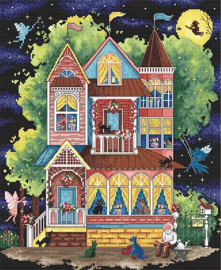 Borduurpakket LETI 937 Fairy Tale House