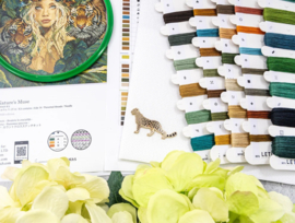 Borduurpakket LETI L9974 - Natures Muse - De Muze van de Natuur