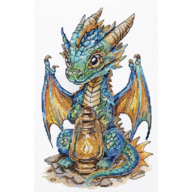 AH-348 Borduurpakket ABRIS ART - Fireheart - Vuurhart