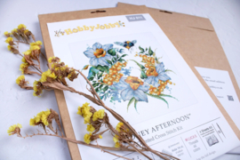 Borduurpakket HobbyJobby - Honey Afternoon - Honinge Namiddag