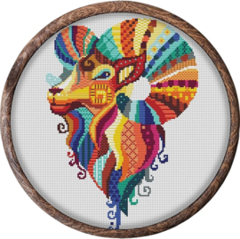 Borduurpakket Mandala Ram - 480 - Awesome Pattern Studio