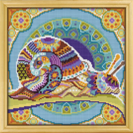 Borduurpakket Mandala Slak - 296-1 - Awesome Pattern Studio