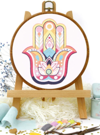 Mandala Hand - Embroidery (Hamsa Hand)