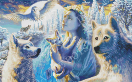 LDR 7012 Spirit of the Mountain - Diamond Painting - Letistitch (90.9 x 57 cm)