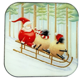 Needle Minder Lucy Pittaway - Santa's Sled Squad - Bothy Threads
