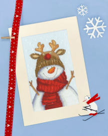 Borduurpakket Julie Oldham - My Little Rudolph - Bothy Threads