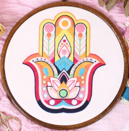 Mandala Hand - Embroidery (Hamsa Hand)