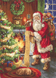 578 SANTA CLAUS (petit point)