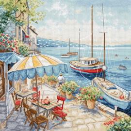 Borduurpakket LETI 9927 - Seascape - Zeegezicht