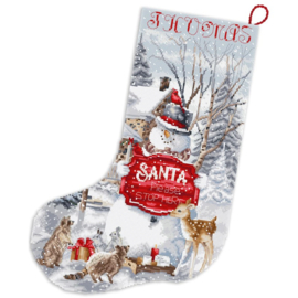 Borduurpakket LETI 9999 Please Stop Here Stocking - Leti Stitch