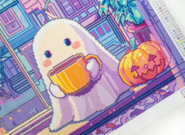 LDS 7002 Pumpkin Latte Nights - Diamond Painting - Letistitch (62.5 x 50)