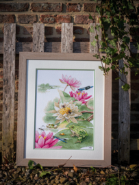 Home and Garden - Lelies en Kikkers (telstof)