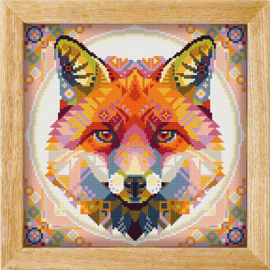 Diamond painting MANDALA Dieren VOS (619)