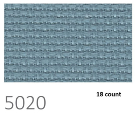 PREMIUM PRECUT STERN AIDA - 48X53CM - (5020) DONKER AQUA 18 count