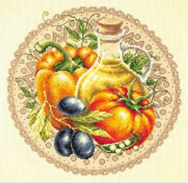 Borduurpakket Magic Needle - Mediterranean Salad