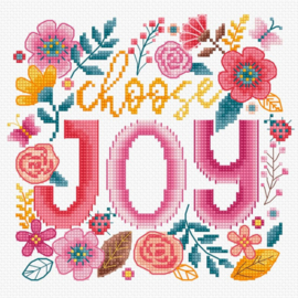 Borduurpakket LETI 9913 - Choose Joy - Kies Vreugde