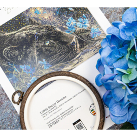 Borduurpakket LETI 9984 - Starry Dreams - Sterrenrijke Dromen - Leti Stitch