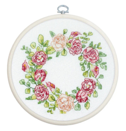 BC113 Borduurpakket Luca-S - Roses Story - Rozen verhaal - met ring