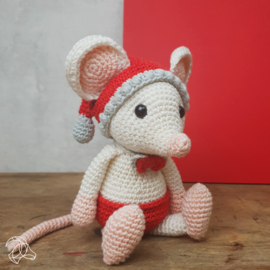 HAAKSET CHRISTMAS MOUSE (KERSTMUIS)