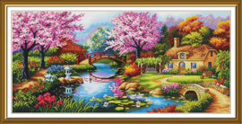 PE1500 Borduurpakket Nova Sloboda - Fragrant Garden - Geurende Tuin
