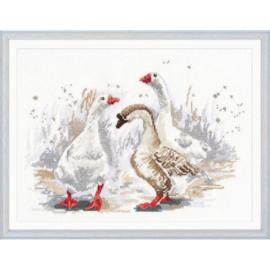 1084 Three Merry Geese S1084 - OVEN