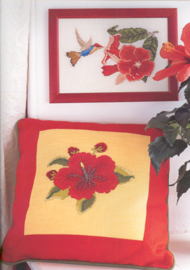 BORDUURBOEK THE CROSS STITCHER'S BIBLE FABULOUS FLOWERS - DAVID & CHARLES