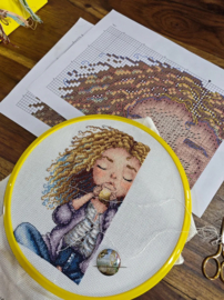 006 - Borduurpakket Ava Stitch - Coffee Time - Koffietijd
