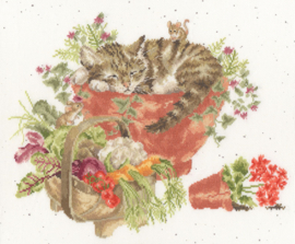 Borduurpakket Hannah Dale - Purrrfect Spot - Bothy Threads (XHD149)