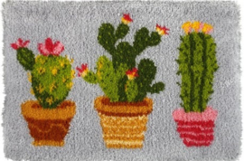 KNOOPKLEED ORCHIDEA -  CACTUS 50 x 75 cm