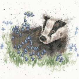 BORDUURPAKKET HANNAH DALE -  BLUEBELL WOOD - BOTHY THREADS (XHD31)