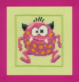 Borduurpakket - Rose Monstertje - Vervaco