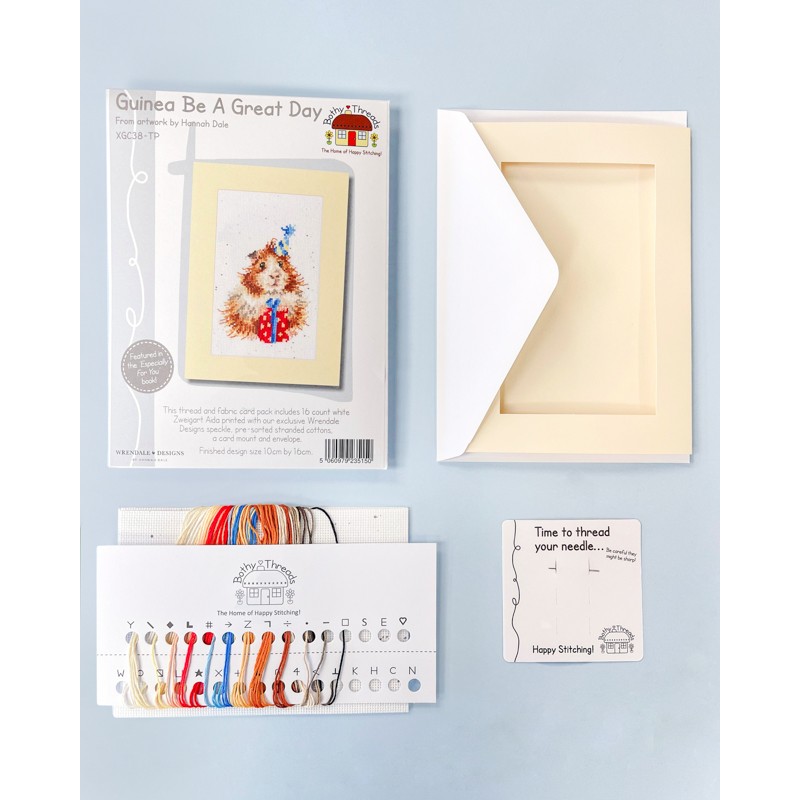 Borduurpakket Hannah Dale - Guinea Be A Great Day - Bothy Threads