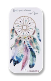 Naaldendoosje Metaal  DREAMCATCHER - letistitch