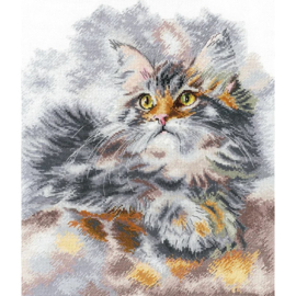 Grey Cat Smokey - Grijze Kat Smokey - Andriana