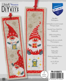 BLADWIJZER KIT KERSTKABOUTERS SET VAN 2