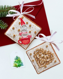 ABT026 KRALEN BORDUURPAKKET Decoratie Hanger - We treat you to tea