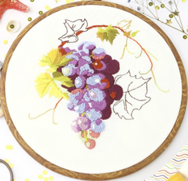 Grapes - Embroidery (Druiven)