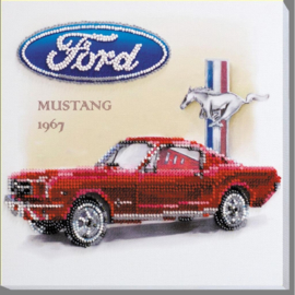 AMB011 KRALEN BORDUURPAKKET FORD MUSTANG 1967 - ABRIS ART