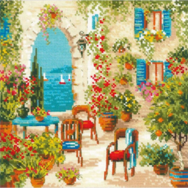 Borduurpakket Riolis - Southern Courtyard (10 count)