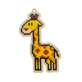 Setje met houten figuurtje DP GIRAFFE