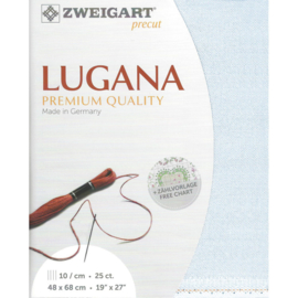 Lugana 25ct 513 (48 x 68 cm) - Zweigart - Pastel Blue