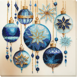 925 - KRALEN BORDUURPAKKET - Crystal Patterns - Kristallen Patronen