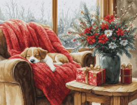 B711 Borduurpakket Luca-S - Christmas Moment - Kerst Moment