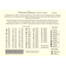 169 PRINCESS ELLIANA - MIRABILIA DESIGNS (MATERIAALPAKKET)