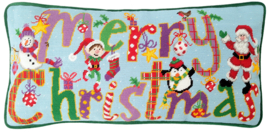 Borduurpakket Petit Point Jenny Barton - Merry Christmas - Bothy Threads