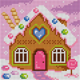 3606 - Gingerbread House - ORCHIDEA 15 x 15 (STRAMIEN)