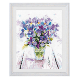 1006 Blue Violets S1006 - OVEN